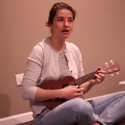Elite Music - Our wonderful instructor Jessica at our Baby and Me Music Class!