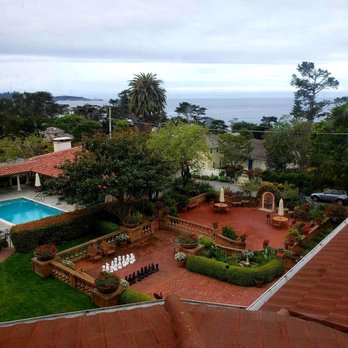 La Playa Hotel - Lovely view of the Grounds and Ocean from our room. - Hotels Near Me - Carmel, California