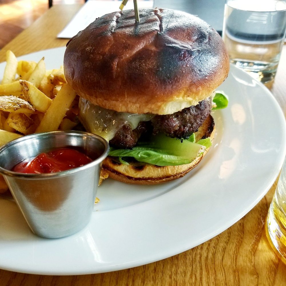 Citrine Cafe - Slagel Burger Entree - Mediterranean Near Me - Oak Park, Illinois Citrine Cafe - Slagel Burger Entree - Mediterranean Near Me - Oak Park, Illinois