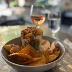 Crush Pad Wines - Shrimp Cerveche. Fresh and flavorful.
