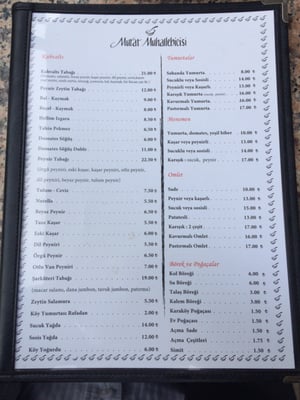 Menu photo 6 Murat Muhallebicisi Istanbul, 34