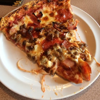 Campus Pizzeria - Meat lovers slice - Pizza Near Me - Boiling Springs, North Carolina Campus Pizzeria - Meat lovers slice - Pizza Near Me - Boiling Springs, North Carolina