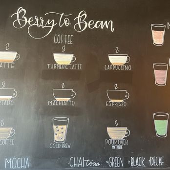 Berry To Bean Coffee House - Menu - Coffee & Tea Near Me - San Antonio, Texas Berry To Bean Coffee House - Menu - Coffee & Tea Near Me - San Antonio, Texas