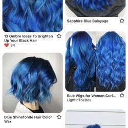 Christian Roy's Salon - What I showed as reference photos.
