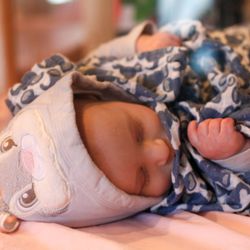 Active Learning Centers - A baby sleeping.