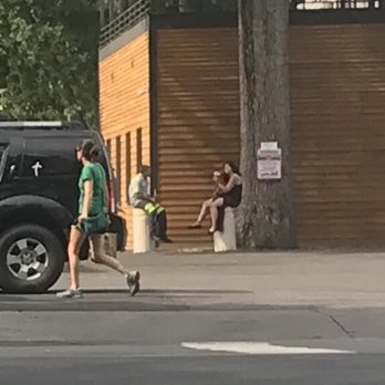 Cold Stone Creamery - Background couple...Enjoying ice cream, while they wait for you to park so they can tow your car$$$$$ - Ice Cream & Frozen Yogurt Near Me - Fort Collins, Colorado