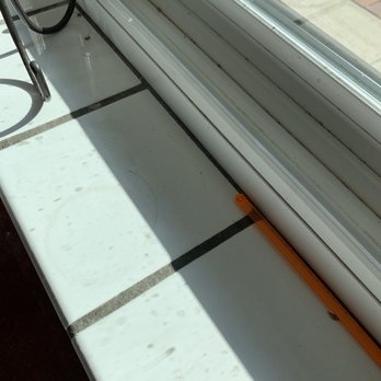 Gaby's Cleaning service - Window sill behind sink. Not even cleaned or dusted. - Home Cleaning Near Me