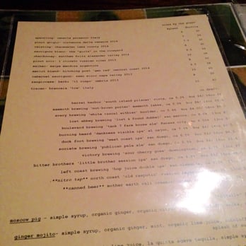 Flying Pig Pub & Kitchen - 8/3/16 Drinks - Pubs Near Me - Oceanside, California