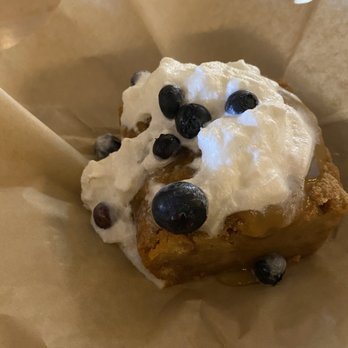 Trax BBQ - Lemon blueberry bread pudding - Barbeque Near Me - McCordsville, Indiana Trax BBQ - Lemon blueberry bread pudding - Barbeque Near Me - McCordsville, Indiana