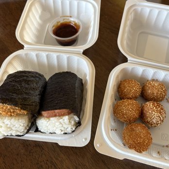 Ipo Hawaiian BBQ - Crispy musubi, spam musubi, sesame balls - Hawaiian Near Me - Poway, California