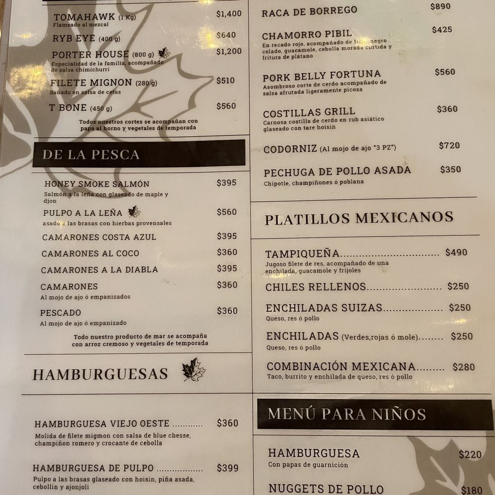 Valle 13 - Entrée Menu as of our 8/8/24 visit. - Mexican Near Me - Guadalupe, BCN Valle 13 - Entrée Menu as of our 8/8/24 visit. - Mexican Near Me - Guadalupe, BCN