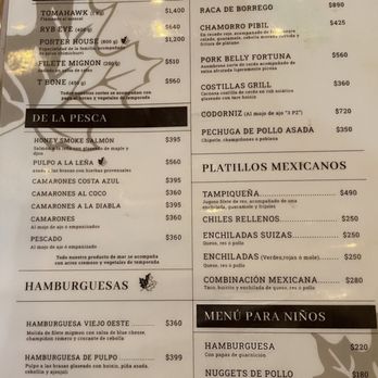 Valle 13 - Entrée Menu as of our 8/8/24 visit. - Mexican Near Me - Guadalupe, BCN Valle 13 - Entrée Menu as of our 8/8/24 visit. - Mexican Near Me - Guadalupe, BCN