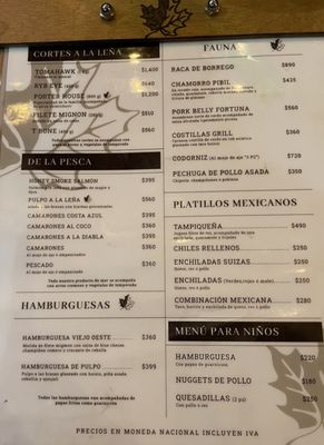 Menu photo 1 Valle 13 Guadalupe, BCN Menu photo 1 Valle 13 Guadalupe, BCN
