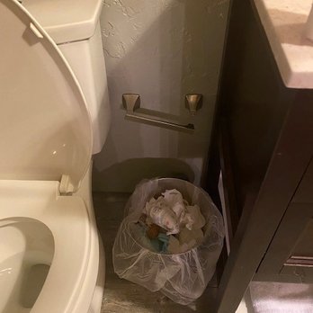Vacasa - Big Bear Lake - Bathroom trash. - Vacation Rentals Near Me - Big Bear Lake, California