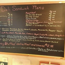 R Deli - Menu #1