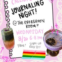 Calliope Paperie - Journaling Night event!