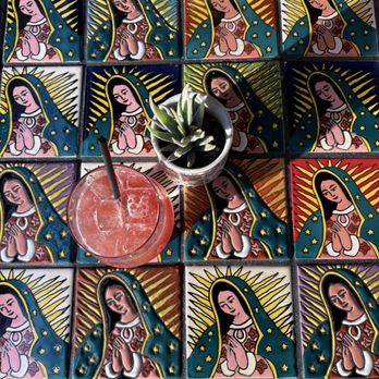 Buen Provecho - Blueberry ginger margarita @yassiG - Mexican Near Me - Long Beach, California