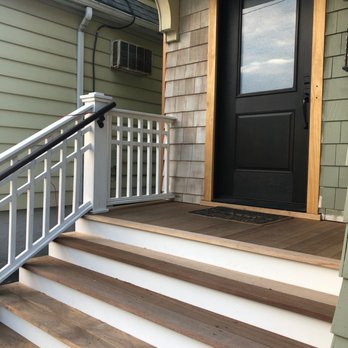 Carolan Contractors - The porch before paint - Roofing Near Me - Verona, New Jersey