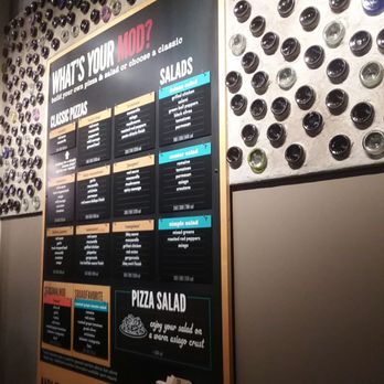 MOD Pizza - Wall Menu - Pizza Near Me - Simi Valley, California MOD Pizza - Wall Menu - Pizza Near Me - Simi Valley, California