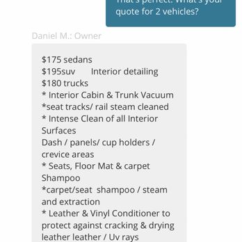 Rapid Auto Detail - Initial contact & detailed info - Auto Detailing Near Me Rapid Auto Detail - Initial contact & detailed info - Auto Detailing Near Me