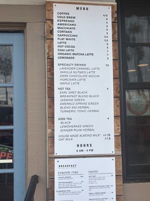 Menu photo 1 Bear Coast Coffee San Clemente, CA Menu photo 1 Bear Coast Coffee San Clemente, CA