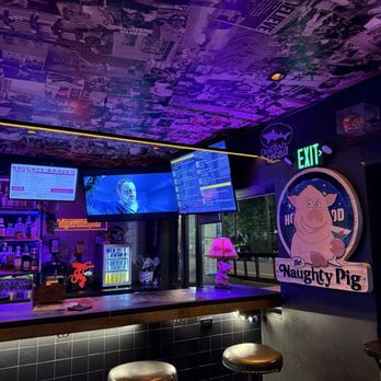 The Naughty Pig - Inside - Sports Bars Near Me - West Hollywood, California The Naughty Pig - Inside - Sports Bars Near Me - West Hollywood, California