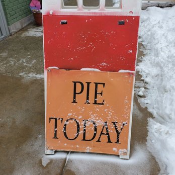 The Happy Apple Pie Shop - a pie today sign - Desserts Near Me - Oak Park, Illinois The Happy Apple Pie Shop - a pie today sign - Desserts Near Me - Oak Park, Illinois