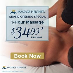 Massage Heights - Fishers District - Grand Opening Special