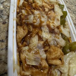 Chicken: S9. Double Sauteed Sliced Pork, Chicken or Beef