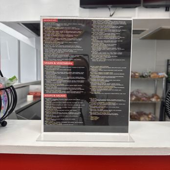 2nd Healthy Eatery - 8/2026: their menu - I didn't see prices on this - Delis Near Me - Bellflower, California