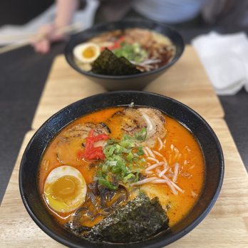 Dashiwa Ramen - Tonkotsu Red and Tonkotsu Black - Ramen Near Me - Arcadia, California