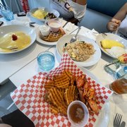 Photo of Bogart's Cafe - Honolulu, HI, United States. The brunch spread