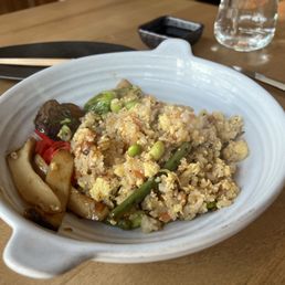 Vegetable fried rice Vegetable fried rice