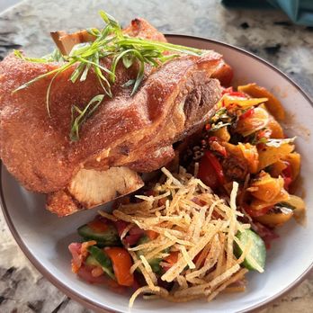 Cabra - Crispy Pork Shank - Peruvian Near Me - Los Angeles, California