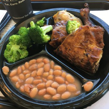 El Pollo Loco - 2 piece meal (leg/thigh) with pinto beans and broccoli. Delicious and healthy! - Fast Food Near Me - Santa Rosa, California El Pollo Loco - 2 piece meal (leg/thigh) with pinto beans and broccoli. Delicious and healthy! - Fast Food Near Me - Santa Rosa, California