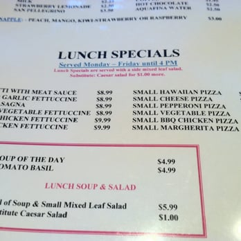 D'Lish - Lunch specials - Pizza Near Me - Chula Vista, California