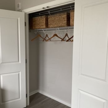 The Dalton Apartments - Bedroom closet - Apartments Near Me - Alexandria, Virginia The Dalton Apartments - Bedroom closet - Apartments Near Me - Alexandria, Virginia