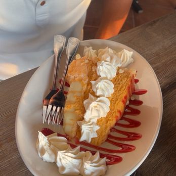 Chuck's Seafood Restaurant - 5 layer Orange Cake - Seafood Near Me - Fort Pierce, Florida