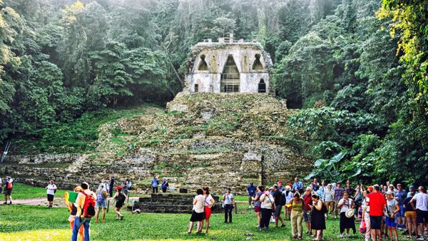 Palenque Temple of Inscriptions by null