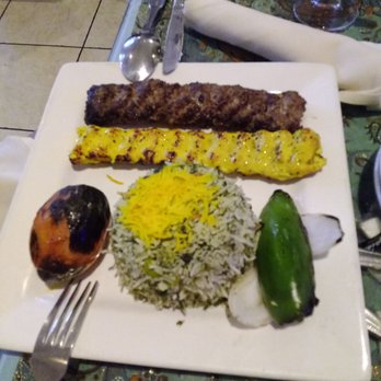 Cafe Caspian - Chicken & beef Koobideh - Persian/Iranian Near Me - Houston, Texas