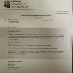 Pendleton Pediatrics - Child protective services unsubstantiated claim
