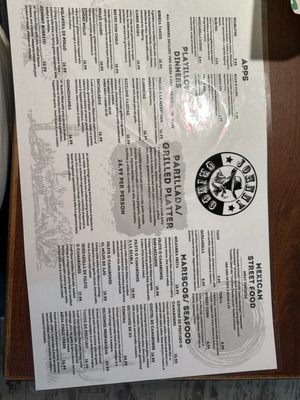 Menu photo 1 Johnny Gringo Painesville Painesville, OH