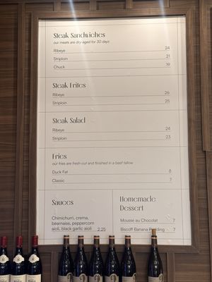 Menu photo 2 Paris Steak Toronto, ON