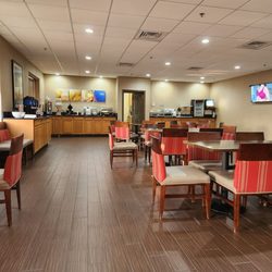 Comfort Inn & Suites Raphine - Lexington near I-81 and I-64 - Eggs were tasty.