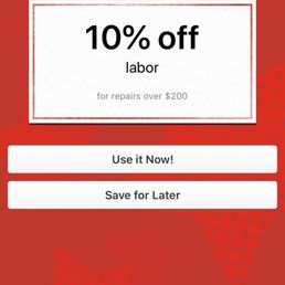 Used this coupon when I checked in! Saved about $40!
