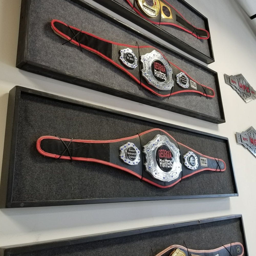 SBG Atlanta - Buford - Some of the belts of the gym members achievements - Martial Arts Near Me - Buford, Georgia SBG Atlanta - Buford - Some of the belts of the gym members achievements - Martial Arts Near Me - Buford, Georgia