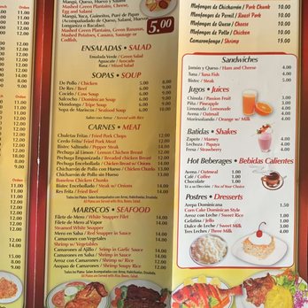 New San Francisco Restaurant - Menu - Dominican Near Me - New York, New York New San Francisco Restaurant - Menu - Dominican Near Me - New York, New York