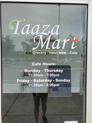 Menu photo 4 Taaza Mart Tampa, FL