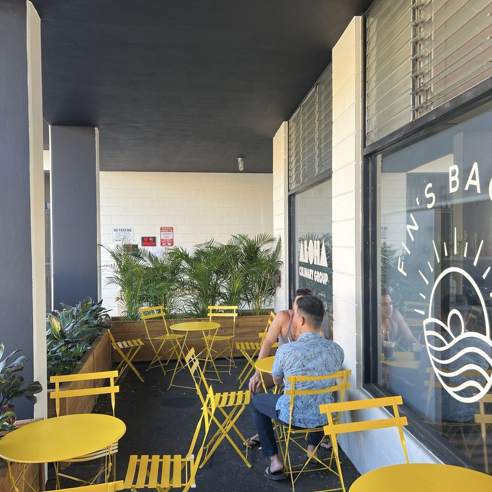 Fin's Bagels - seating area - Bagels Near Me - Honolulu, Hawaii Fin's Bagels - seating area - Bagels Near Me - Honolulu, Hawaii