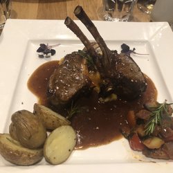 Little Italy - Rack of Yorkshire lamb. Cook to perfection. Many of the tables ordered this as well.